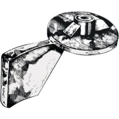 Osculati anode fin (zinc) Yamaha 50-90hp