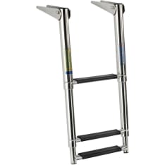 Osculati Tikka 3 rung telescopic ladder