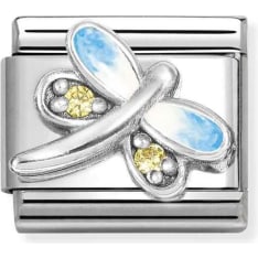 Nomination Classic 330321/10 dragonfly l blue yel pala