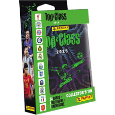 Panini Top Class Football 2025 taskumetallirasia kortit