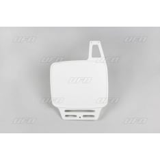 UFO Etunumerokilpi veteran MX/Enduro 79-89 Valkoinen