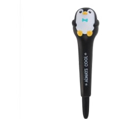 Legami Squishy gel pen penguinblack ink