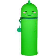 Legami 2-In-1 silicone pencil case - kawaii - dino
