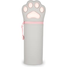 Legami 2-In-1 silicone pencil case - kawaii - kitty