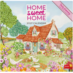 Legami Wall Calendar 2027 - Home Sweet Home 30x29