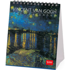 Legami Vincent van Gogh 12 x 14,5 cm pöytäkalenteri 2027