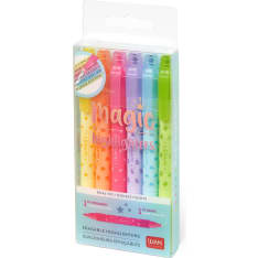 Legami Magic highlighters 6 kpl pyyhittävä korostuskynä