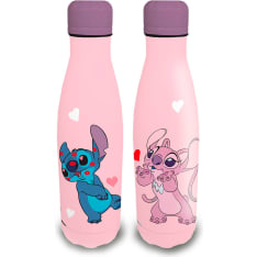 Stitch drinking bottle pink