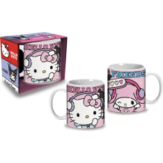 Coriex Hello Kitty ja Ystävät vaaleanpunainen 350ml muki