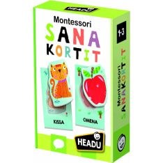 Headu Montessori sanakortit (suomenkielinen)