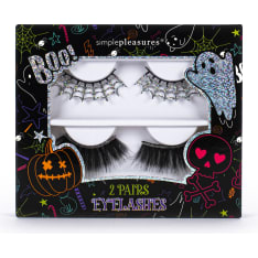 Simple Pleasures black 2pcs loose garter set