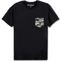 Alpinestars T-Paita Pocket Camo Musta XL
