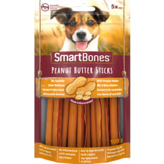 SmartBones Peanut Butter Sticks 5/pkt koiran puruluu