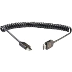 Atomos HDMI 4K60p Mini to Full 40cm die cast connector (80cm Extended)