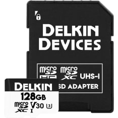 Delkin Trail Cam Hyperspeed (V30) 128GB microSDXC muistikortti