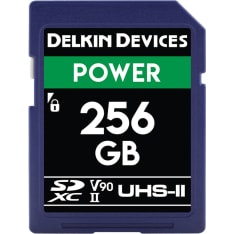 Delkin Power 2000X UHS-II U3 (V90) 256GB SDXC muistikortti