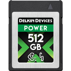 Delkin CFexpress 4.0 Power R3650/W3240/SW820 512GB