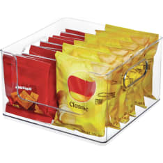 The Home edit by idesign storage box open at the front