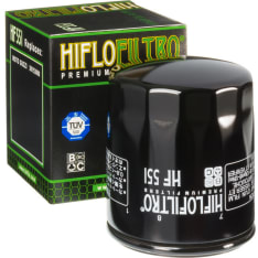 HiFlo HF551 Moto Guzzi öljynsuodatin
