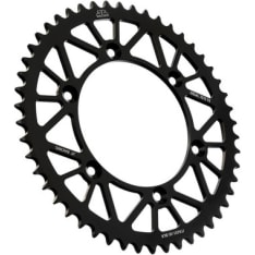 JT Back wheel Aluminium 7075 T6 Black JTA251.48BLK
