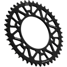 JT Rear Wheel Aluminum 7075 T6 Black JTA486.43BLK
