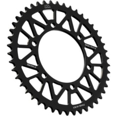 JT Rear Wheel Aluminum 7075 T6 Black JTA486.46BLK