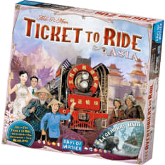 Ticket to Ride Map Collection #1 Asia lisäosa