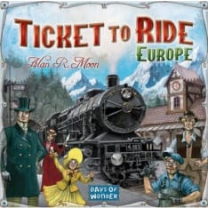 Ticket To Ride Europe lautapeli
