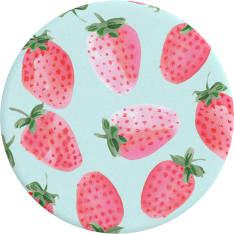 PopSockets Strawberry Rain removable Grip holder with stand function