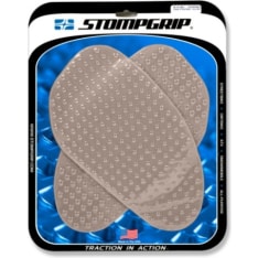Stompgrip Universal Large Street Bike Tank Grips Volcano Clear tankinsuoja