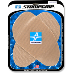 Stompgrip Universal Large Street Bike Tank Grips Icon Clear tankinsuoja
