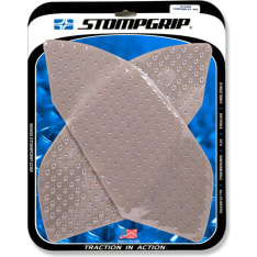 Stompgrip Street Bike Tank Grips Volcano 0075 Clear tankinsuoja