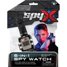 SpyX 6-in-1 Spy Watch vakoojan rannekello