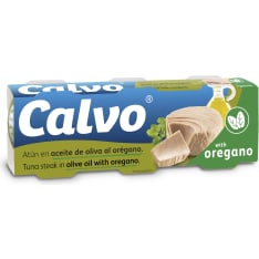 Calvo 3x80/52 g oliiviöljyssä oreganolla tonnikala