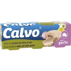 Calvo 3x80/52 g oliiviöljyssä valkosipulilla tonnikala