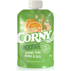 Corny Banaani-Päärynä-Appelsiini-Kaura 120g smoothie