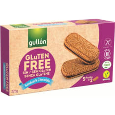 Gullon Sandwich Choco Gluteeniton 225g suklaatäytekeksi