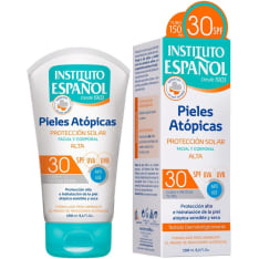Instituto Español Atopic skin SPF30 150 ml aurinkovoide kasvoille ja vartalolle