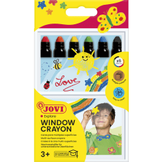 Jovi ikkunavärikynät 6 kpl