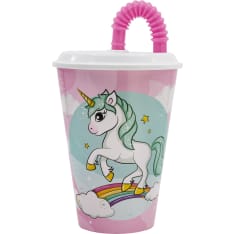 Yksisarvinen 430ml pillimuki