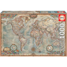 Educa Political Map of the World, Miniature 1000p palapeli