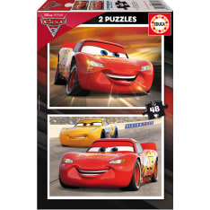 Educa Cars 3 2x48 puzzle