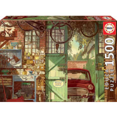 Educa Old Garage, Arly Jones 1500p palapeli