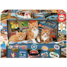Educa Traveling Kittens 200p puzzle