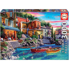 Educa Sunset in Como 3000p puzzle