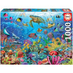 Educa Tropical Fantasy Turtles 1000p palapeli