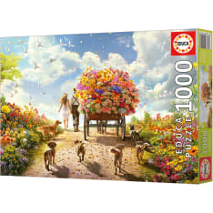 Educa Carrying Flowers 1000p palapeli