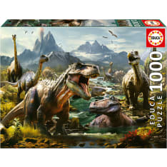 Educa Fierce Dinosaurs 1000pcs puzzle