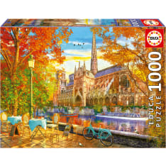 Educa Notre Dame In Autumn 1000p palapeli