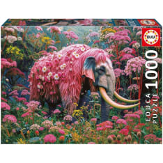 Educa Floral Elephant 1000p palapeli